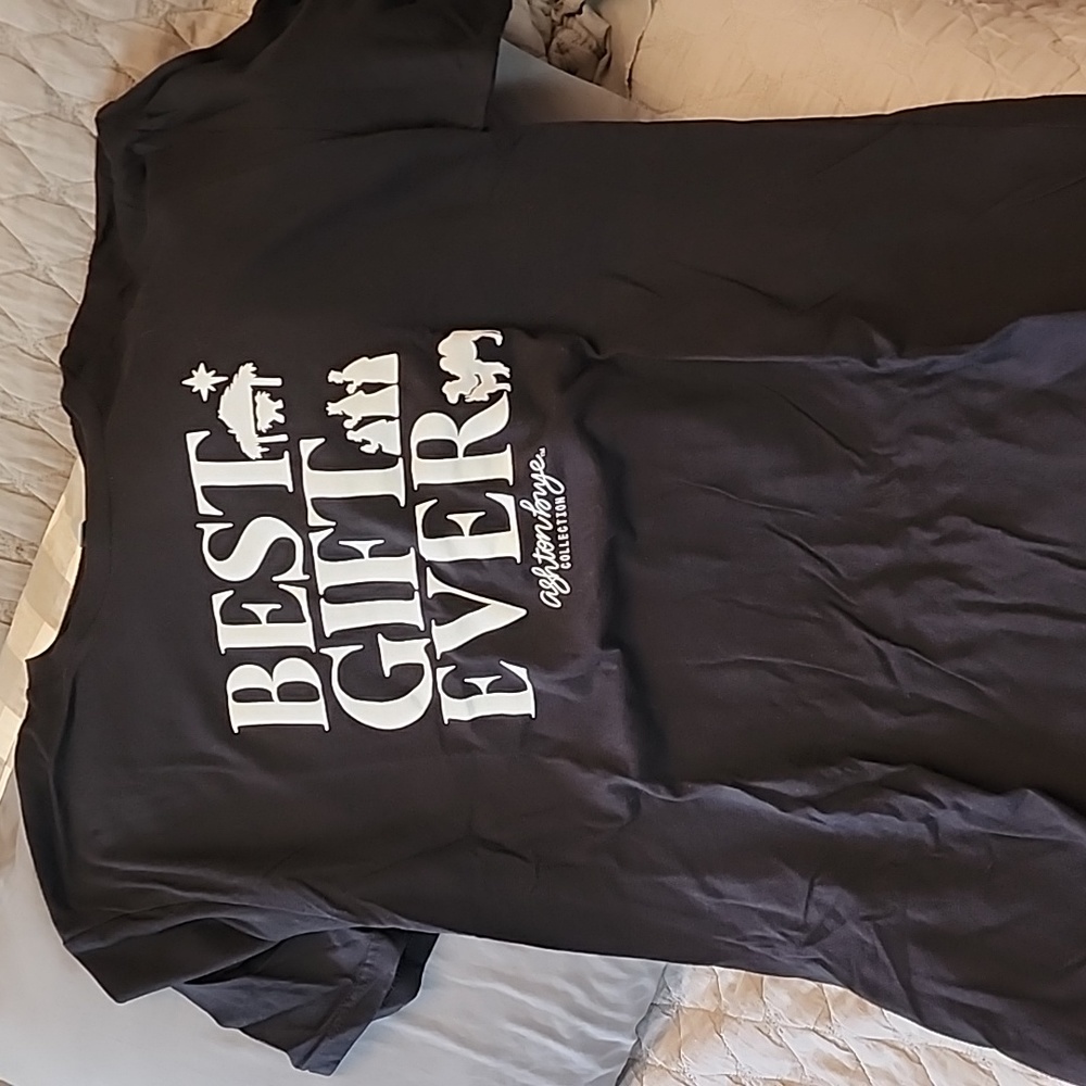 ASHTON BRYE BEST GIFT EVER SHORT SLEEVE TEE